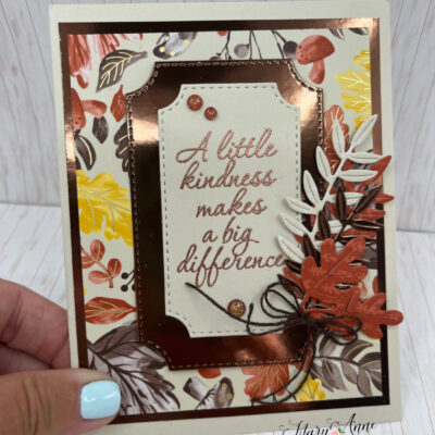 Pretty Layered Cards